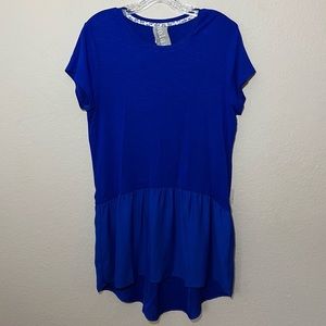 Dolan Left Coast Collection Anthropologie Blue Tunic